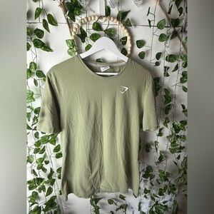 Gymshark Men's Green T-Shirt